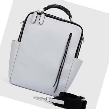 Men's Ecco CERAMIC TECH-BAG COMPACT Handbag White | USA 731PJJ